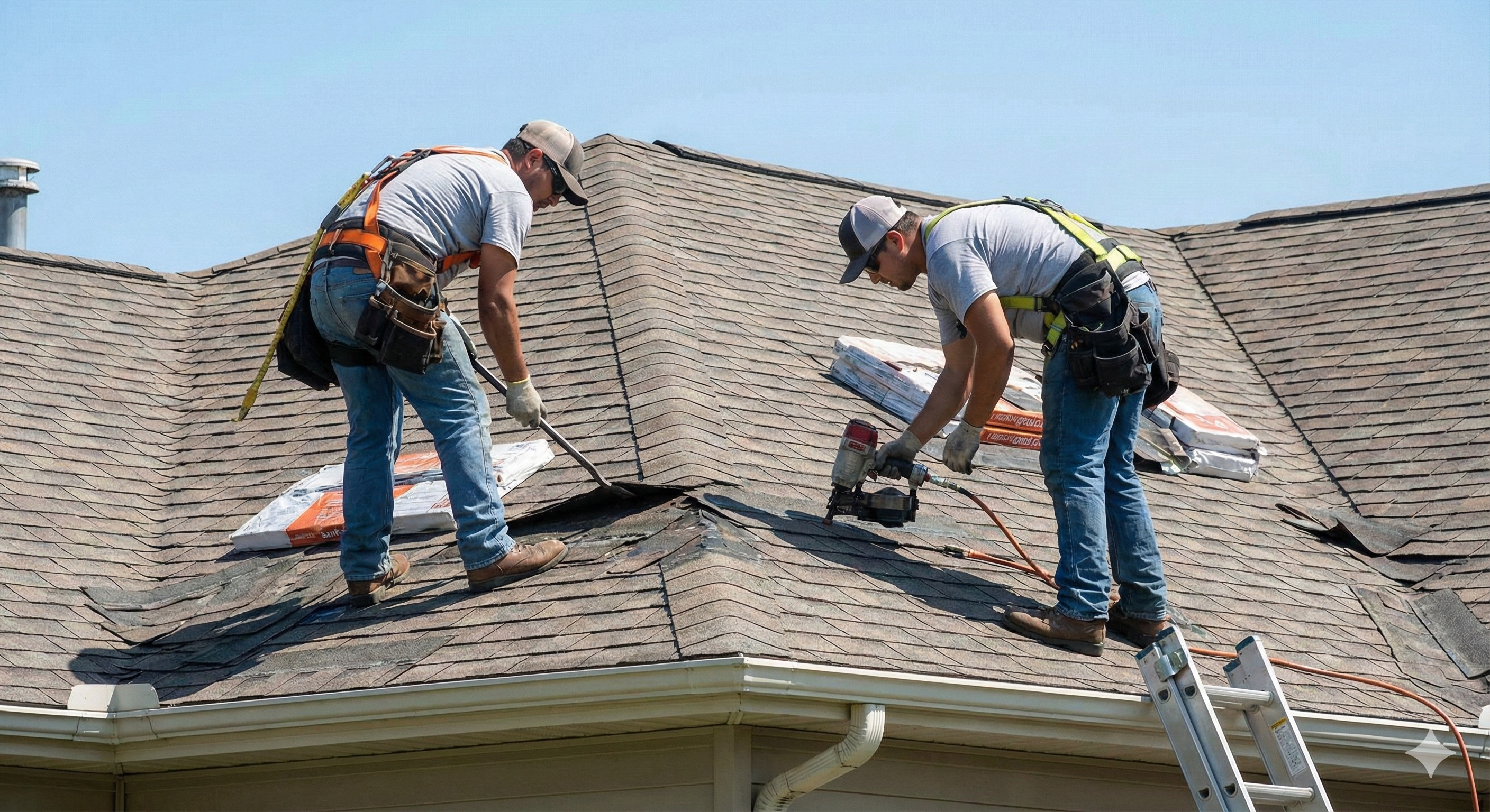 skilled roof repair services by Green Roofing Services
